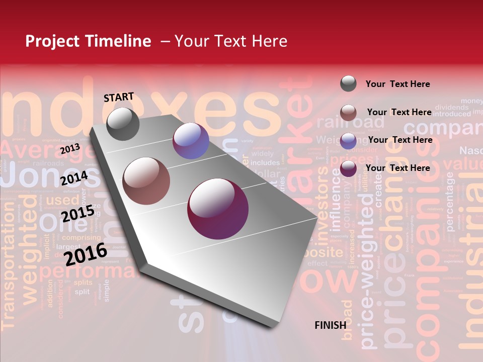 Senior  Closeup Finger PowerPoint Template
