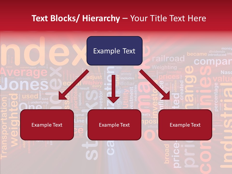 Senior  Closeup Finger PowerPoint Template