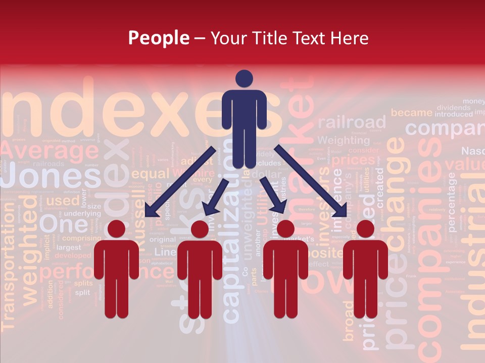 Senior  Closeup Finger PowerPoint Template