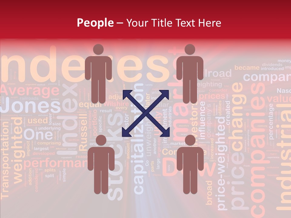 Senior  Closeup Finger PowerPoint Template