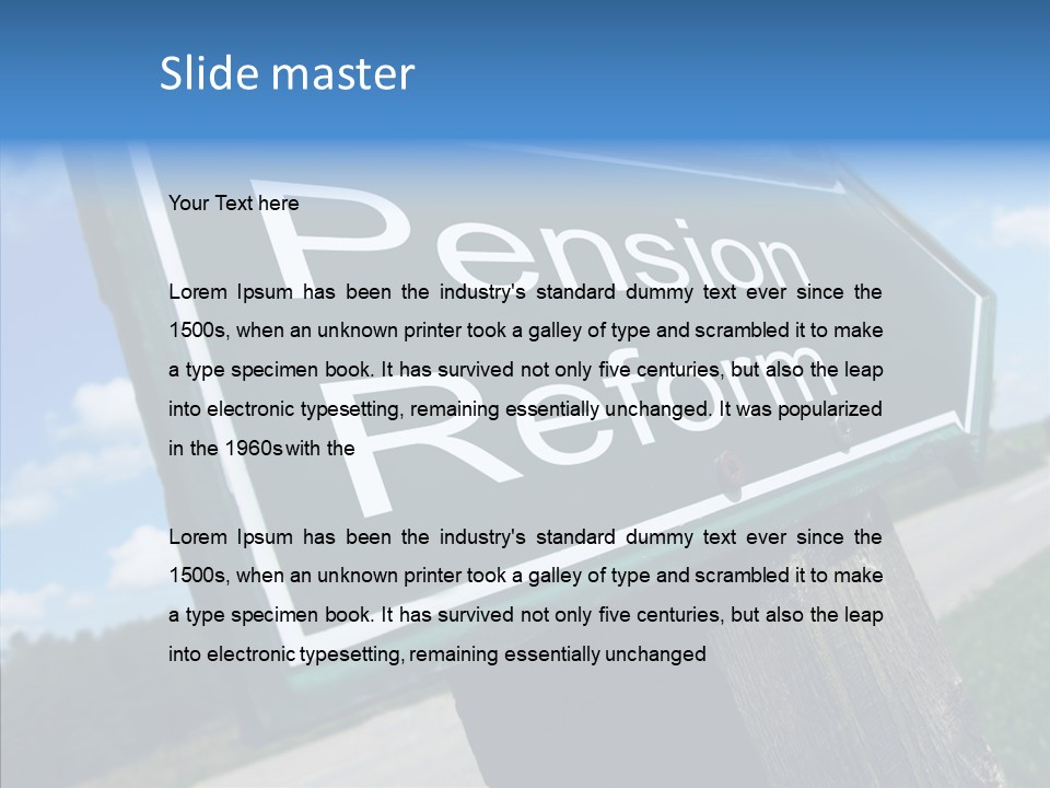Touching Aging White Background PowerPoint Template