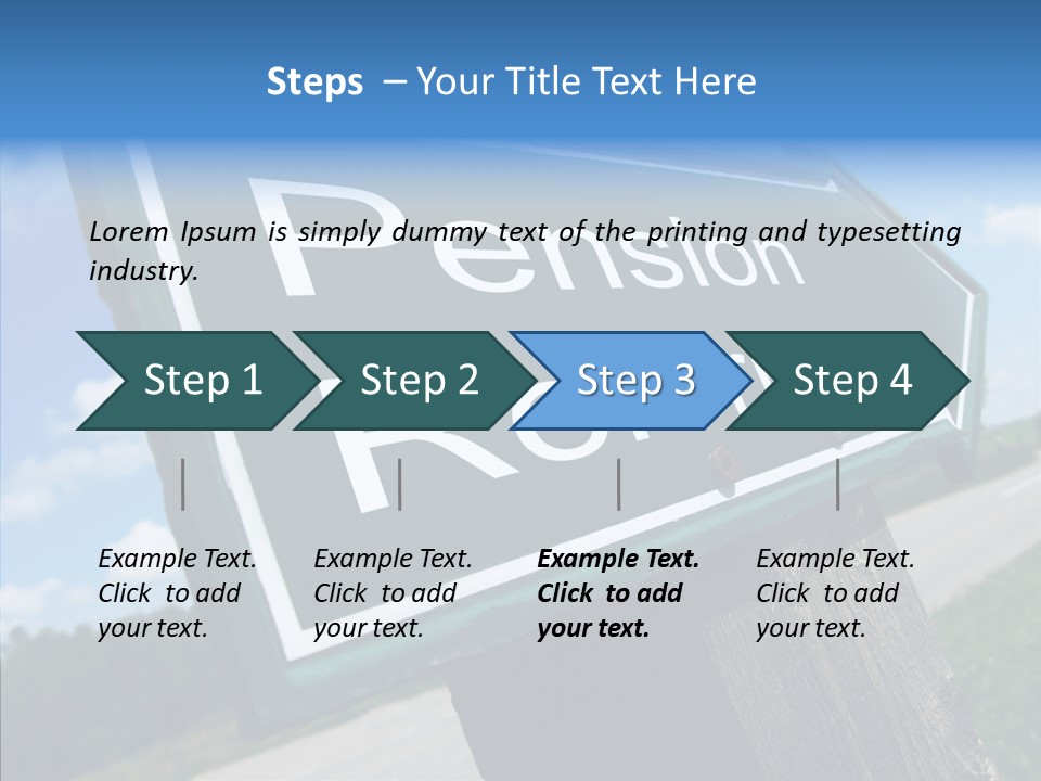 Touching Aging White Background PowerPoint Template