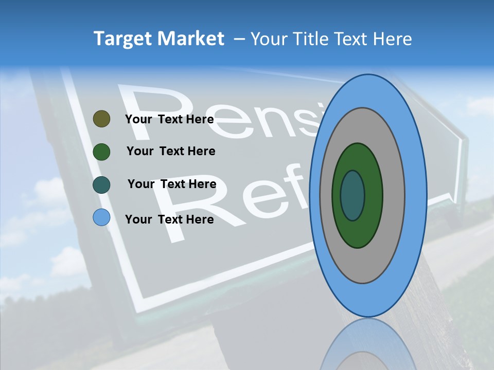 Touching Aging White Background PowerPoint Template