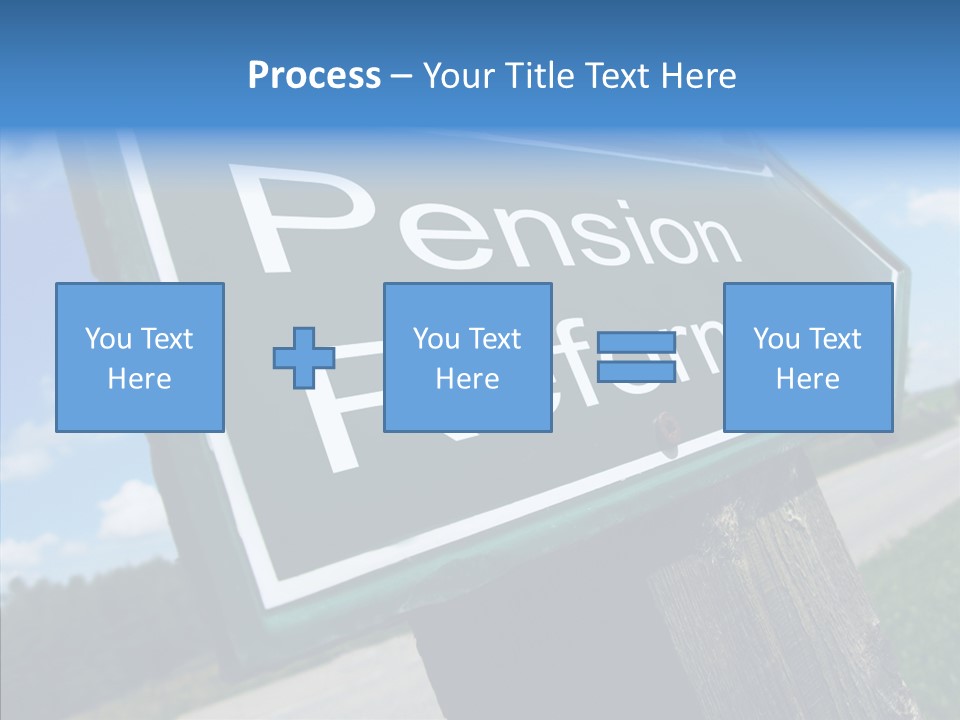Touching Aging White Background PowerPoint Template