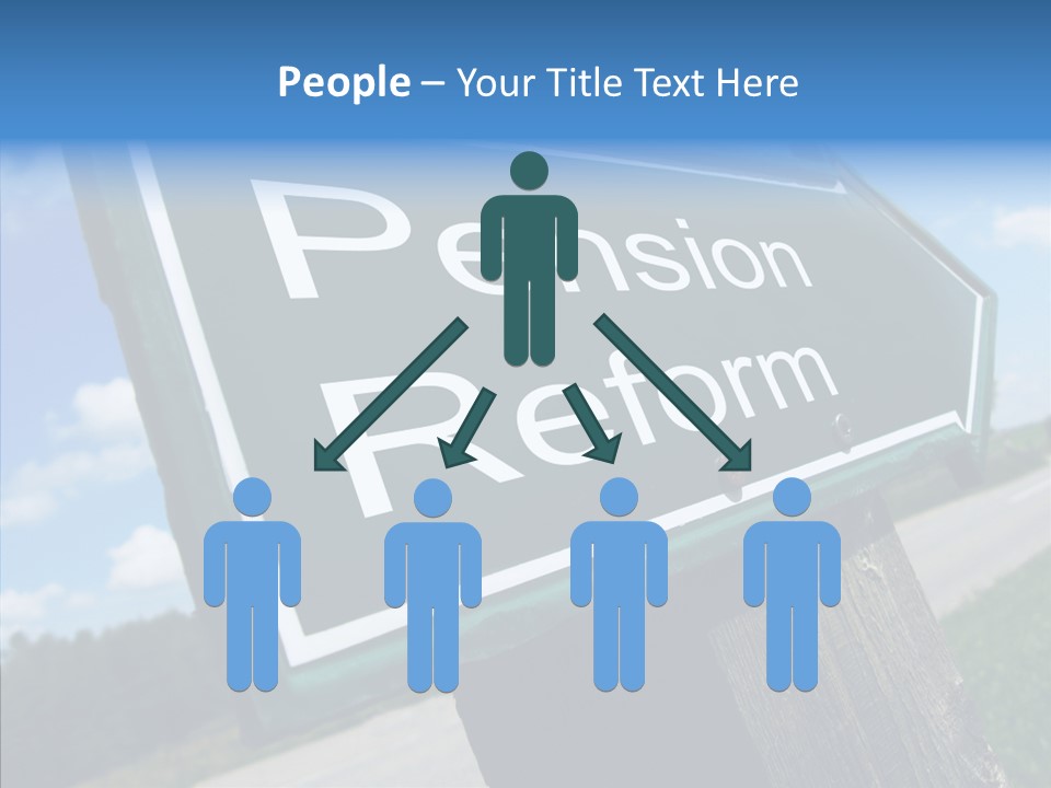 Touching Aging White Background PowerPoint Template