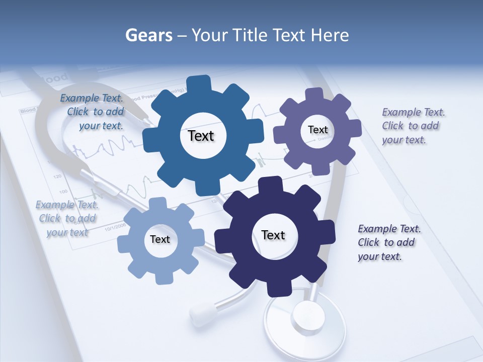 Young White Background Senior PowerPoint Template