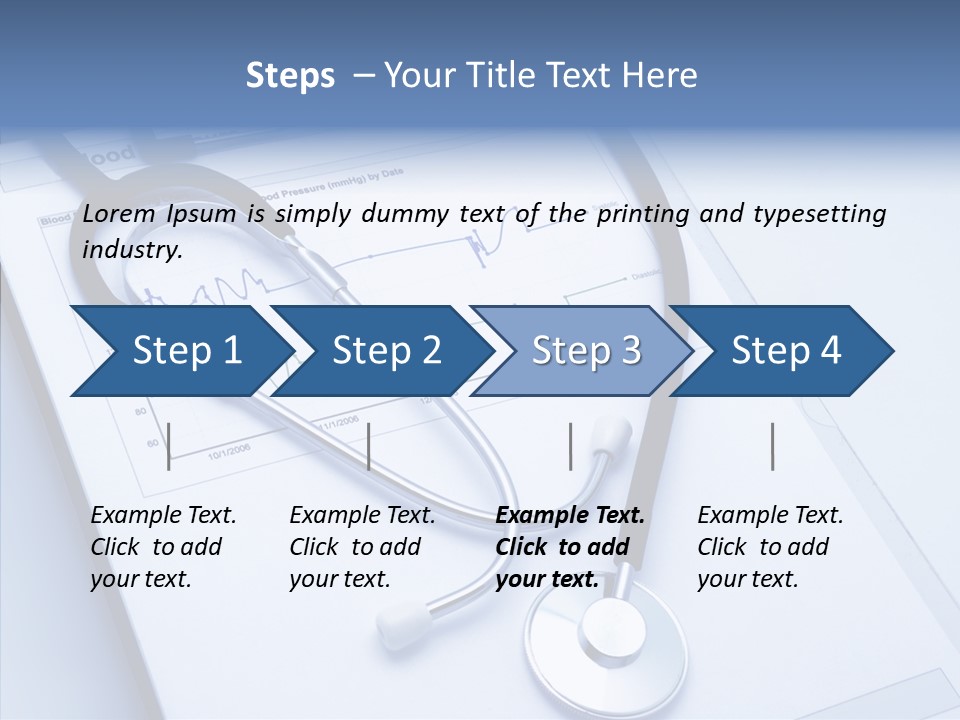 Young White Background Senior PowerPoint Template