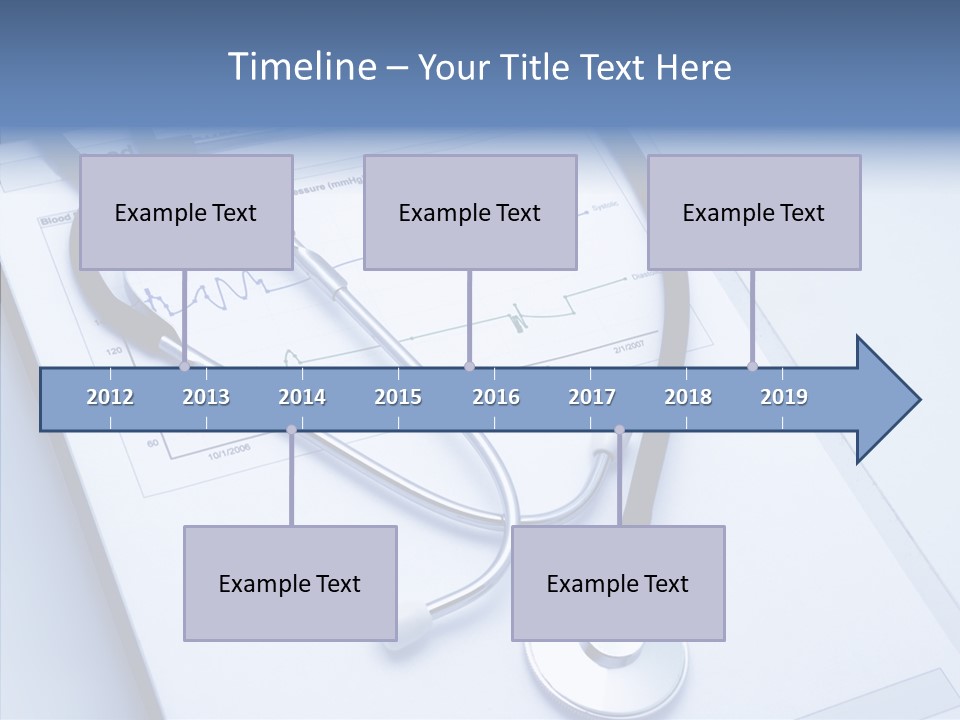 Young White Background Senior PowerPoint Template