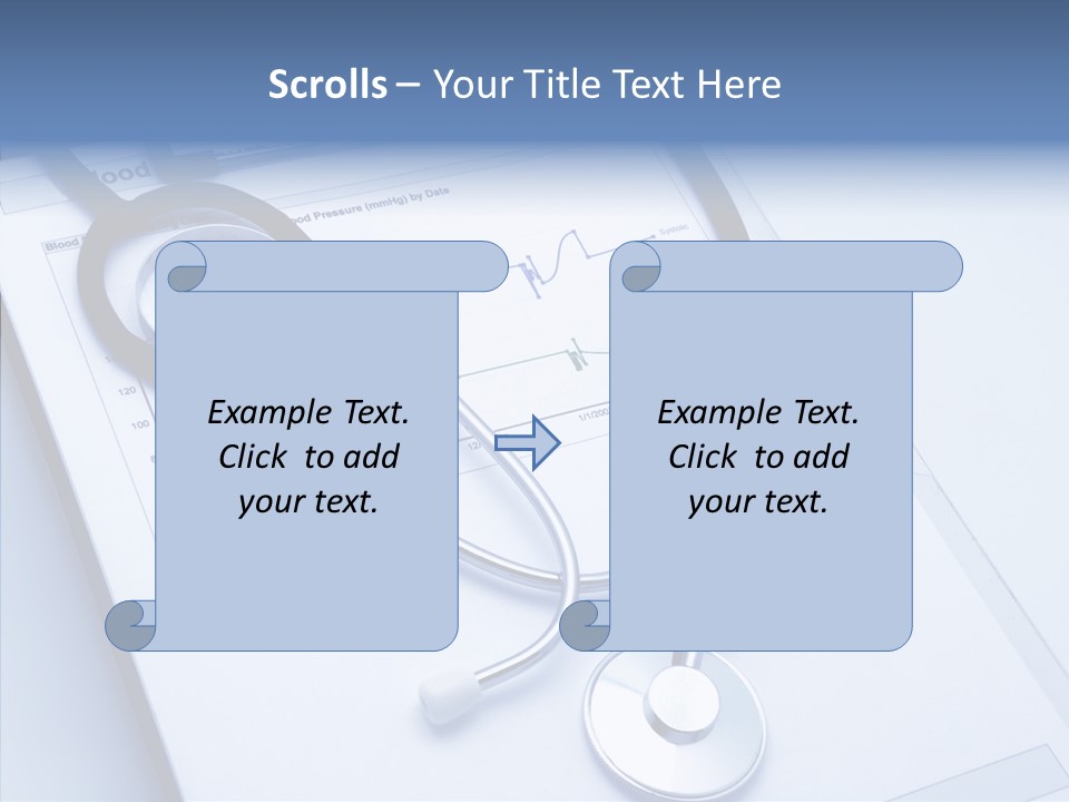 Young White Background Senior PowerPoint Template