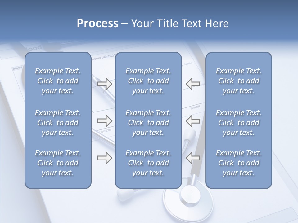 Young White Background Senior PowerPoint Template