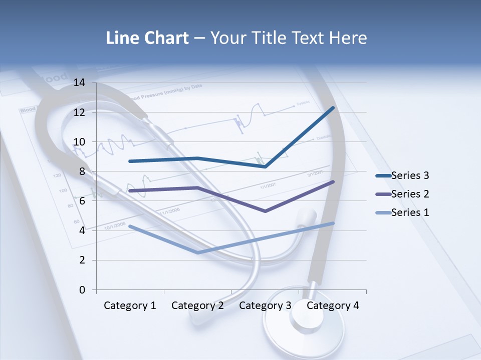 Young White Background Senior PowerPoint Template