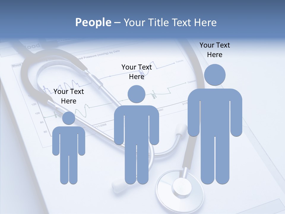 Young White Background Senior PowerPoint Template