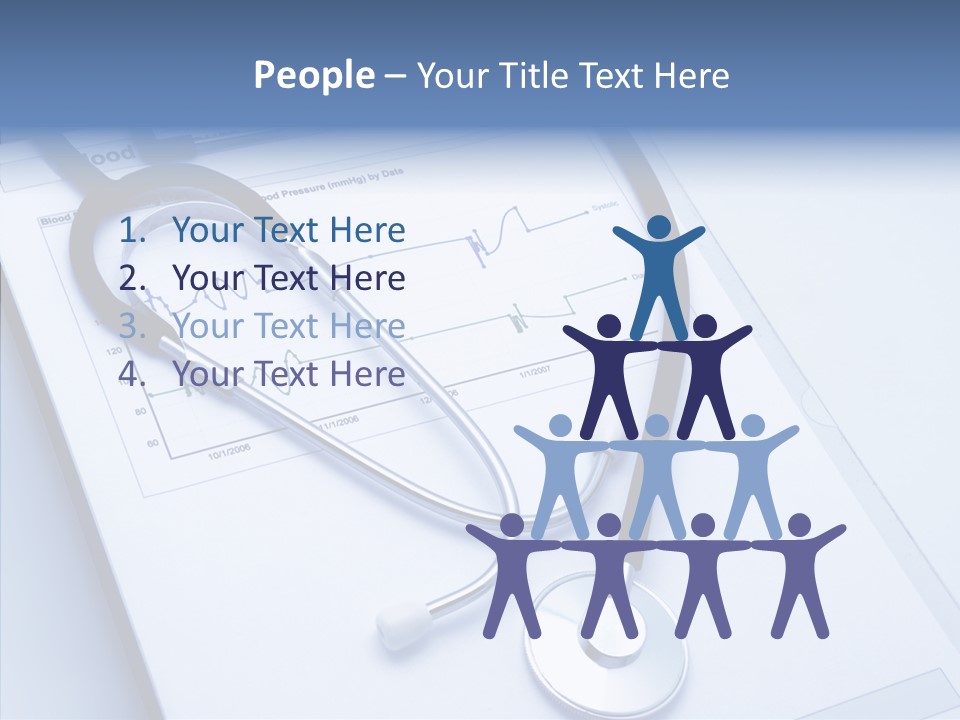 Young White Background Senior PowerPoint Template