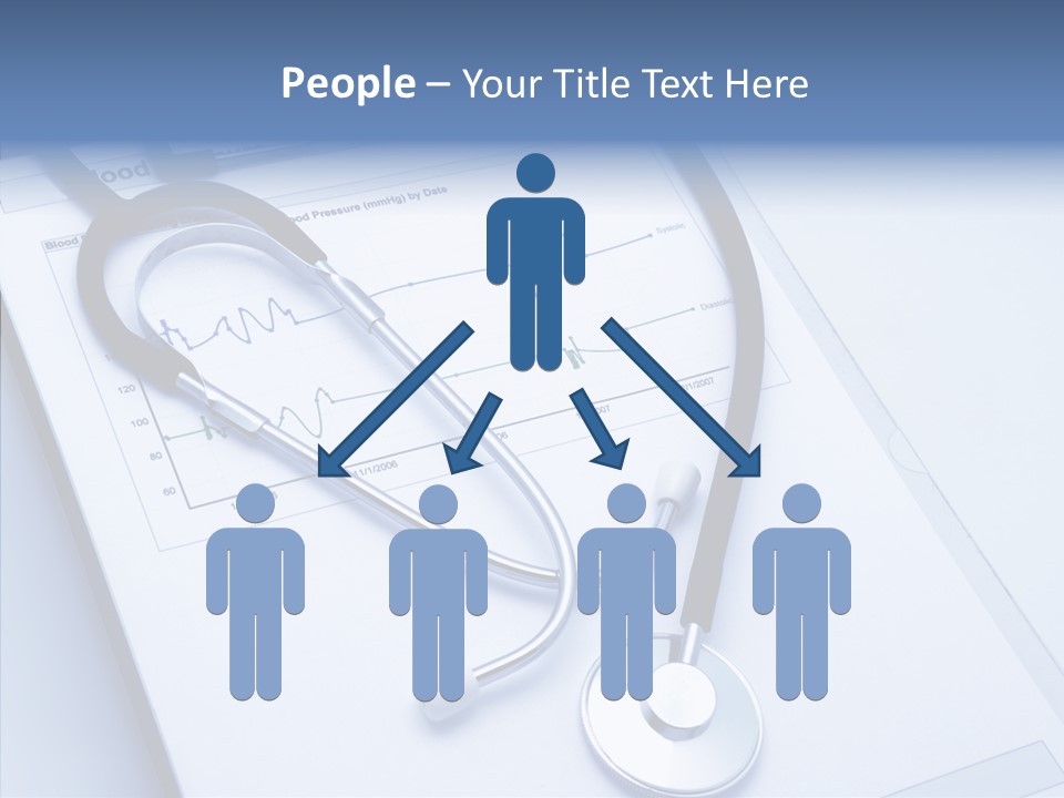 Young White Background Senior PowerPoint Template