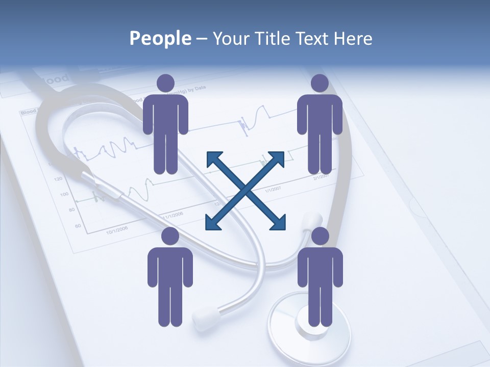 Young White Background Senior PowerPoint Template