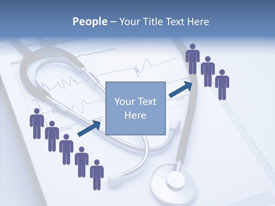 Young White Background Senior PowerPoint Template