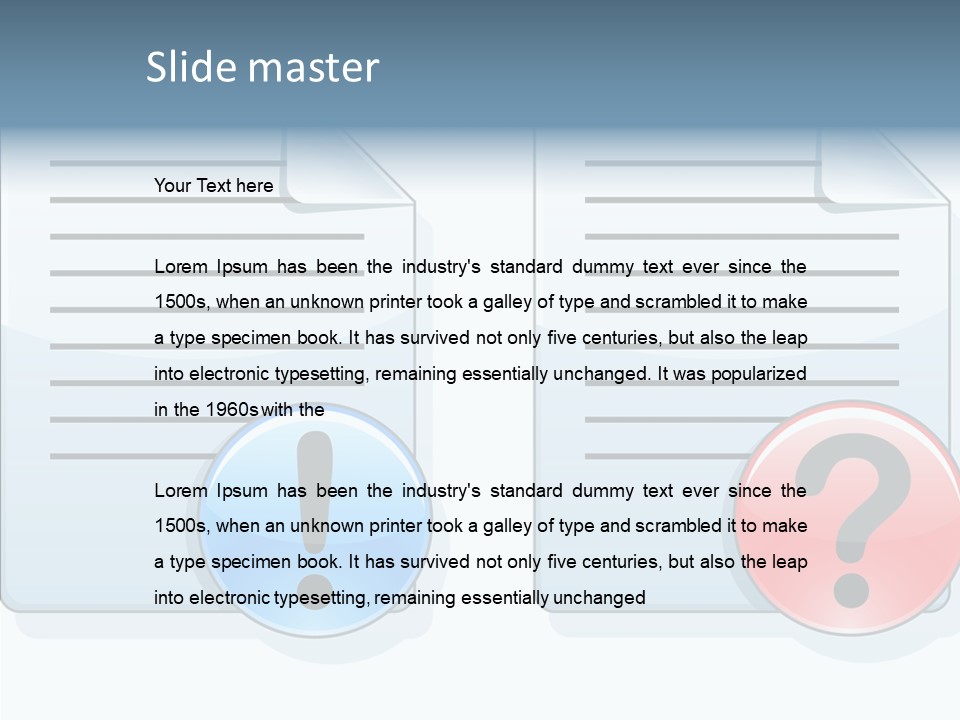 Young Human Senior PowerPoint Template