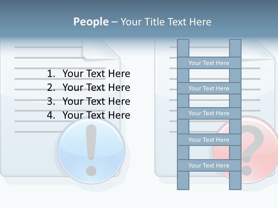 Young Human Senior PowerPoint Template