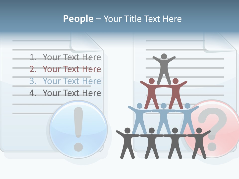 Young Human Senior PowerPoint Template