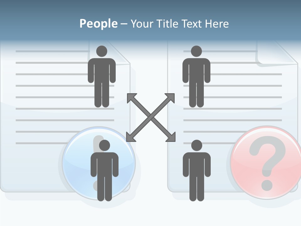 Young Human Senior PowerPoint Template