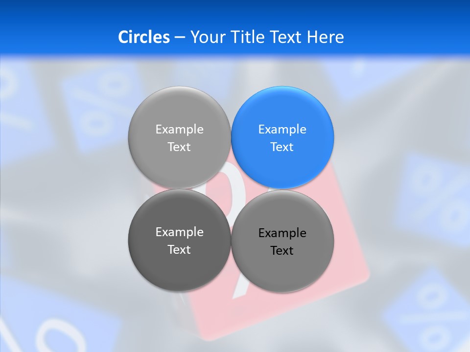Closeup White Background Help PowerPoint Template