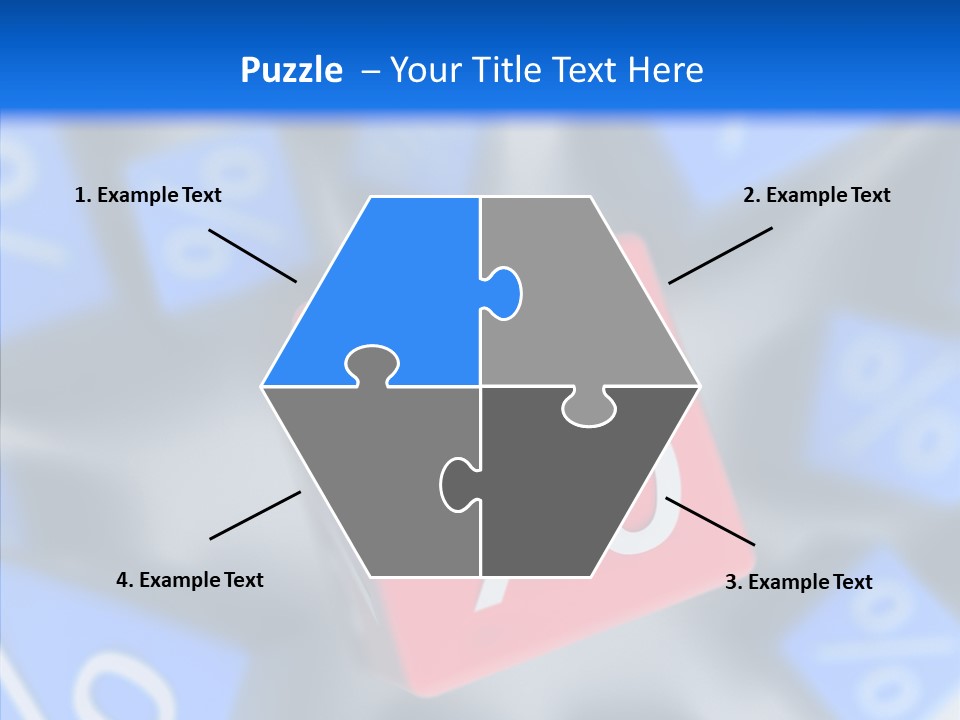 Closeup White Background Help PowerPoint Template