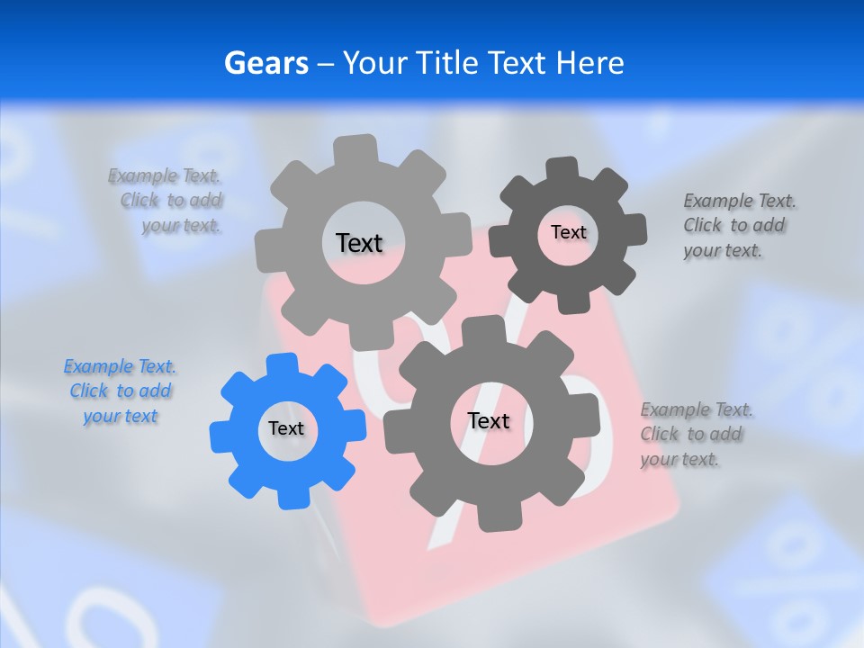 Closeup White Background Help PowerPoint Template