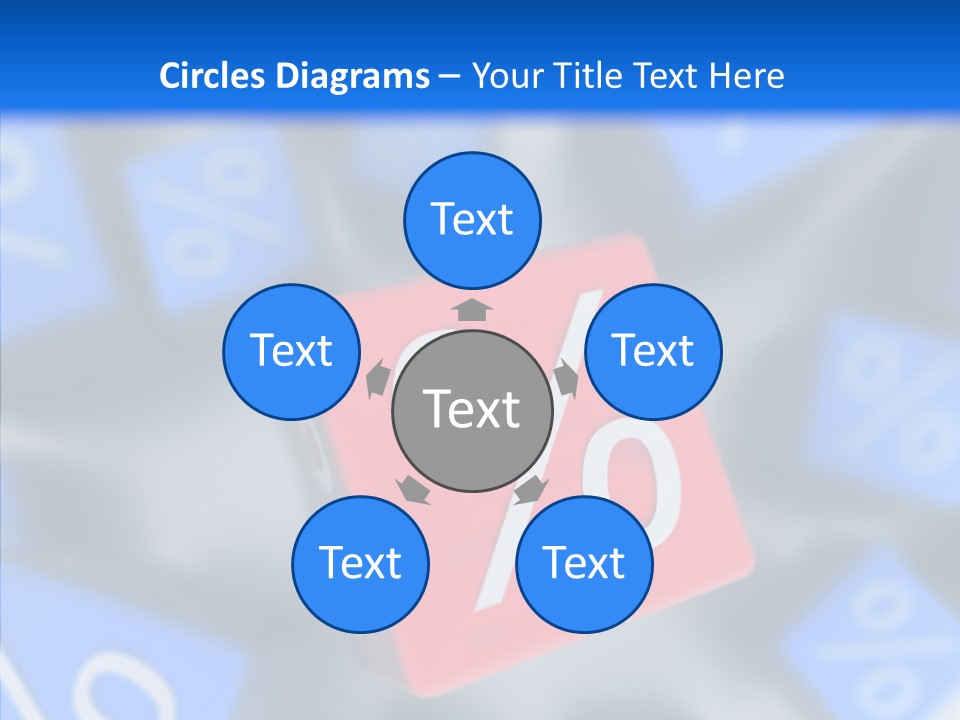 Closeup White Background Help PowerPoint Template