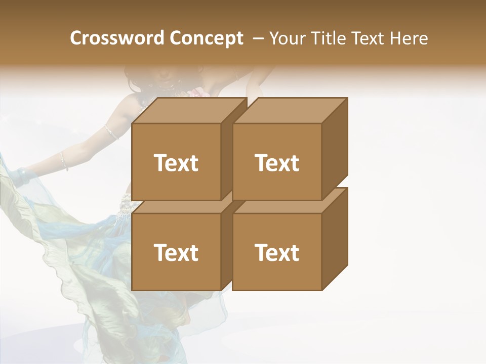 Human Finger Elder PowerPoint Template