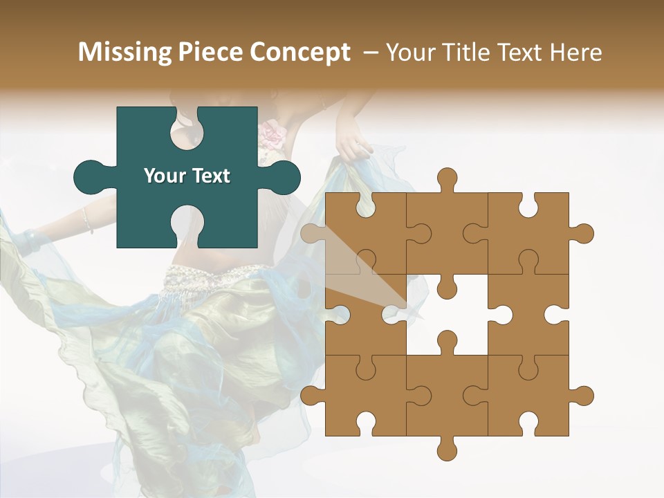 Human Finger Elder PowerPoint Template