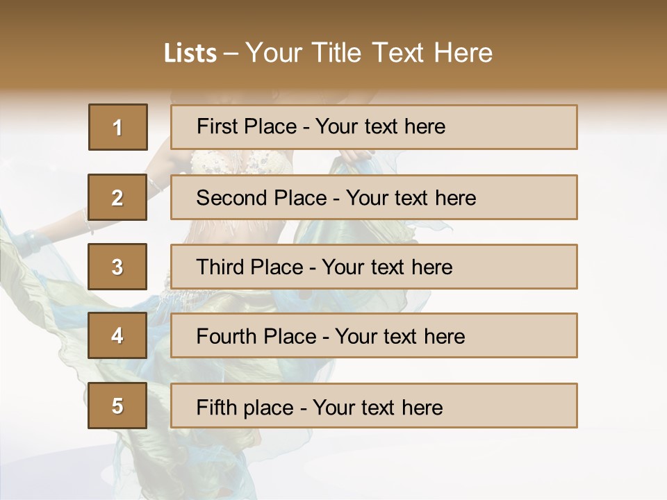 Human Finger Elder PowerPoint Template