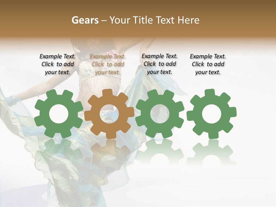 Human Finger Elder PowerPoint Template