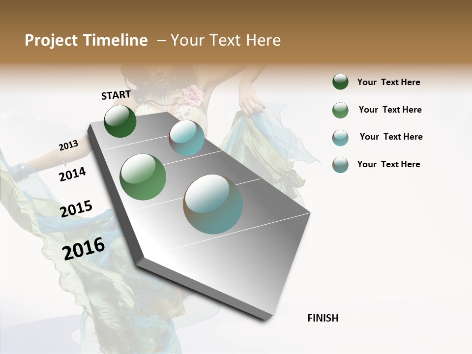 Human Finger Elder PowerPoint Template