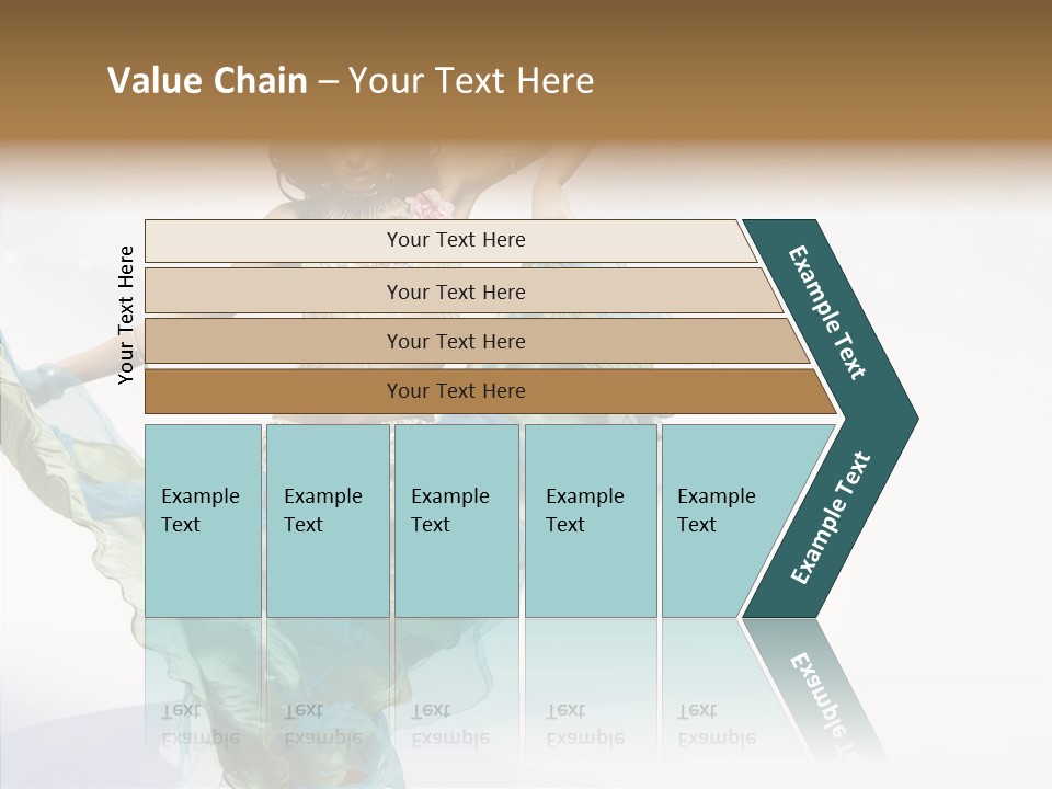 Human Finger Elder PowerPoint Template