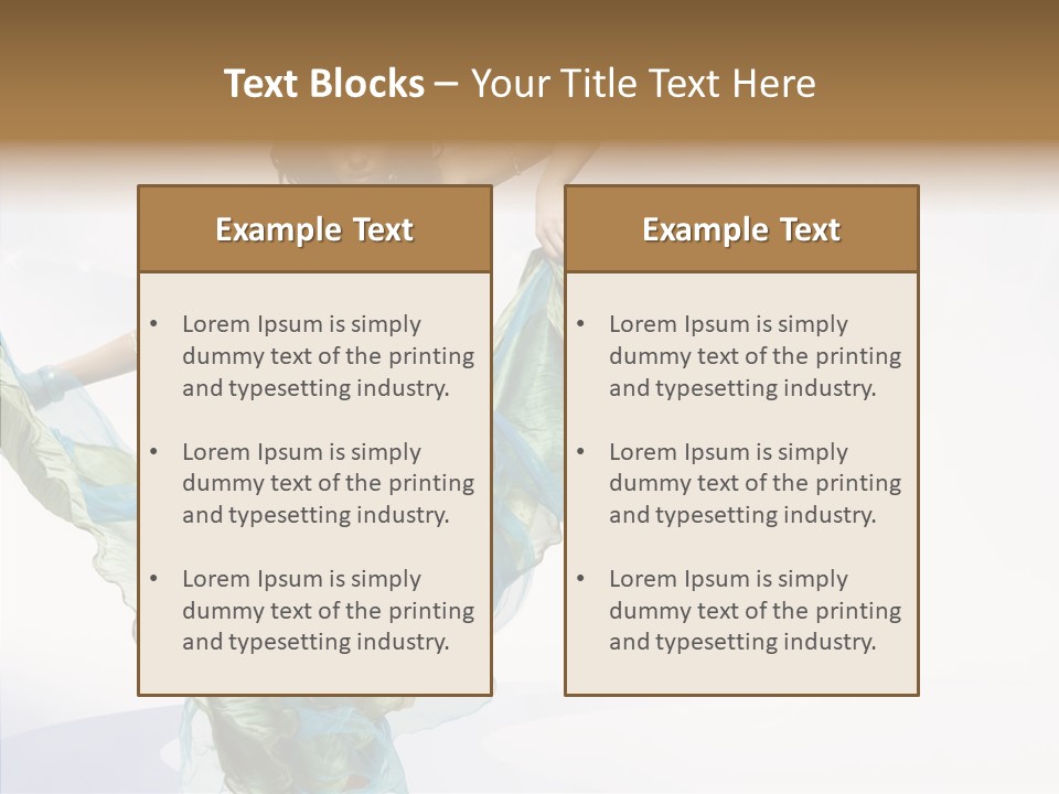 Human Finger Elder PowerPoint Template