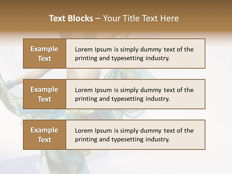 Human Finger Elder PowerPoint Template