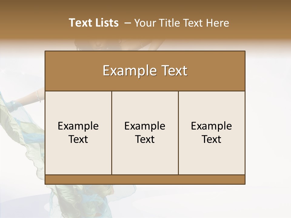 Human Finger Elder PowerPoint Template