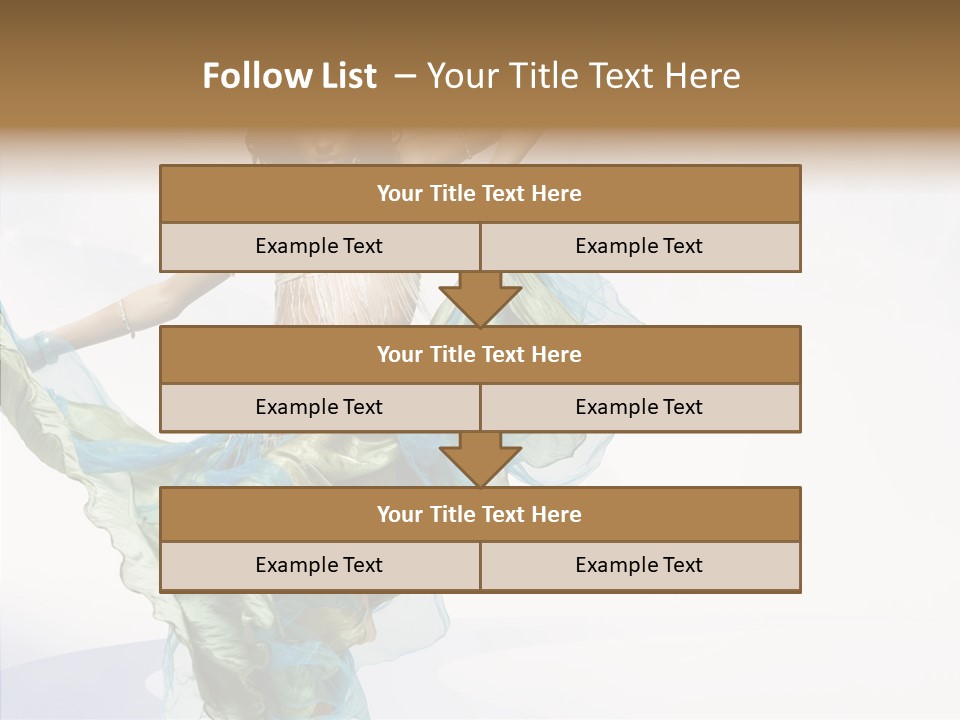 Human Finger Elder PowerPoint Template