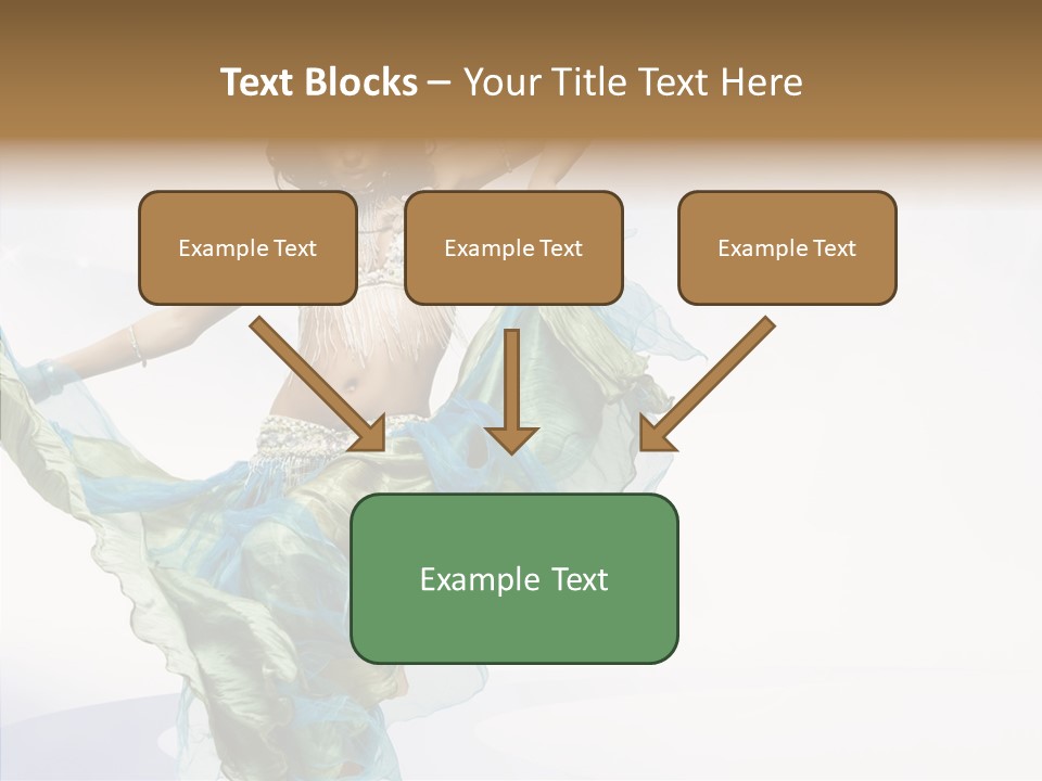 Human Finger Elder PowerPoint Template