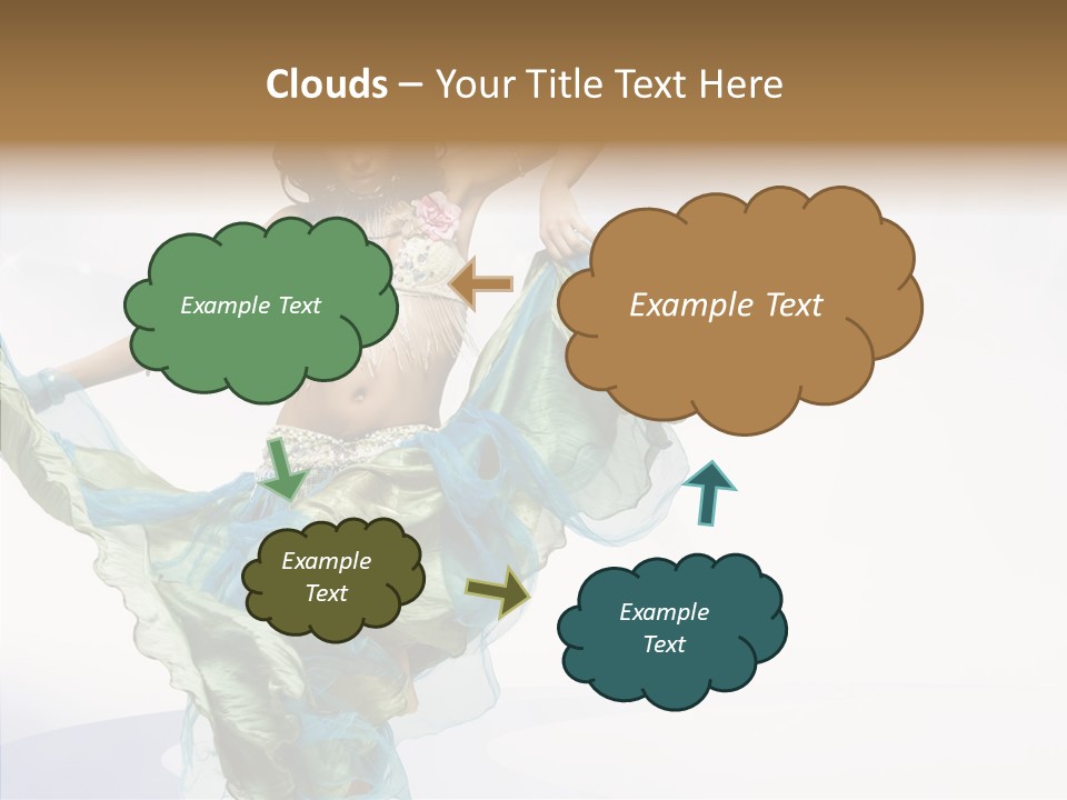 Human Finger Elder PowerPoint Template