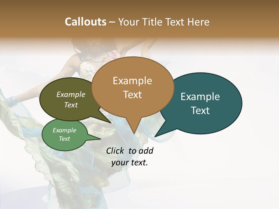 Human Finger Elder PowerPoint Template