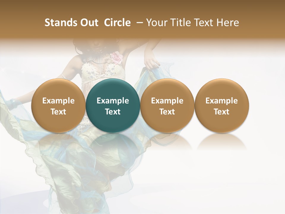 Human Finger Elder PowerPoint Template