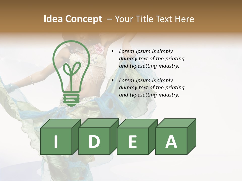 Human Finger Elder PowerPoint Template