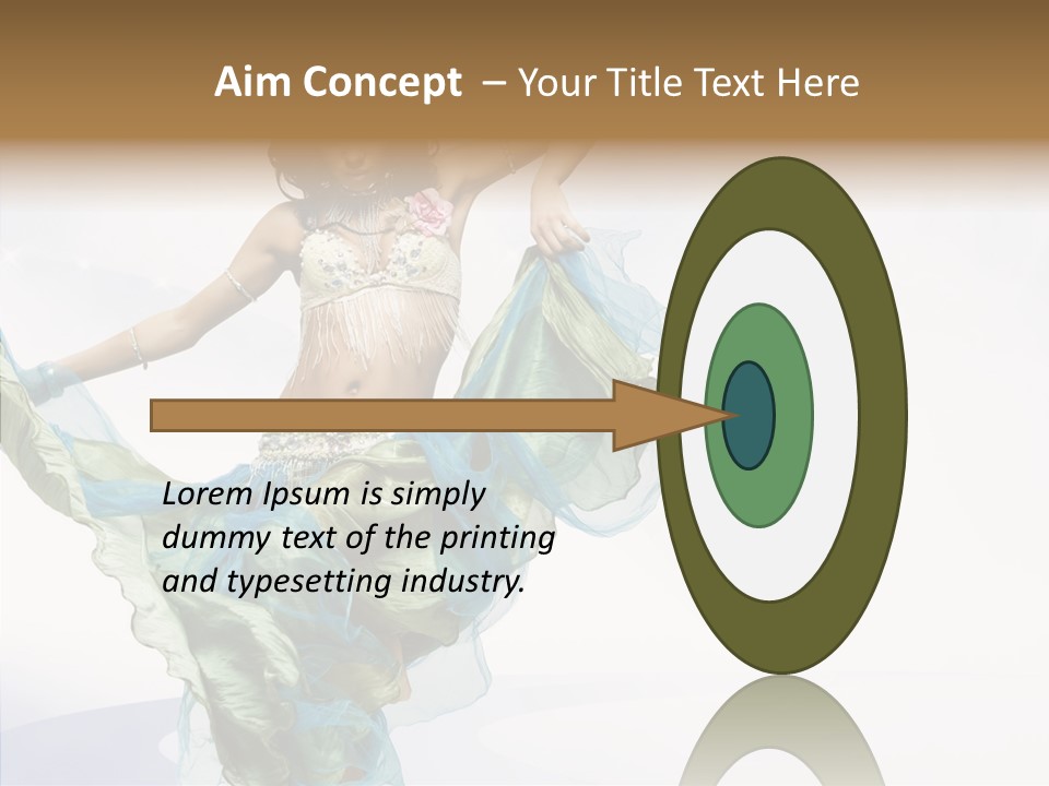 Human Finger Elder PowerPoint Template