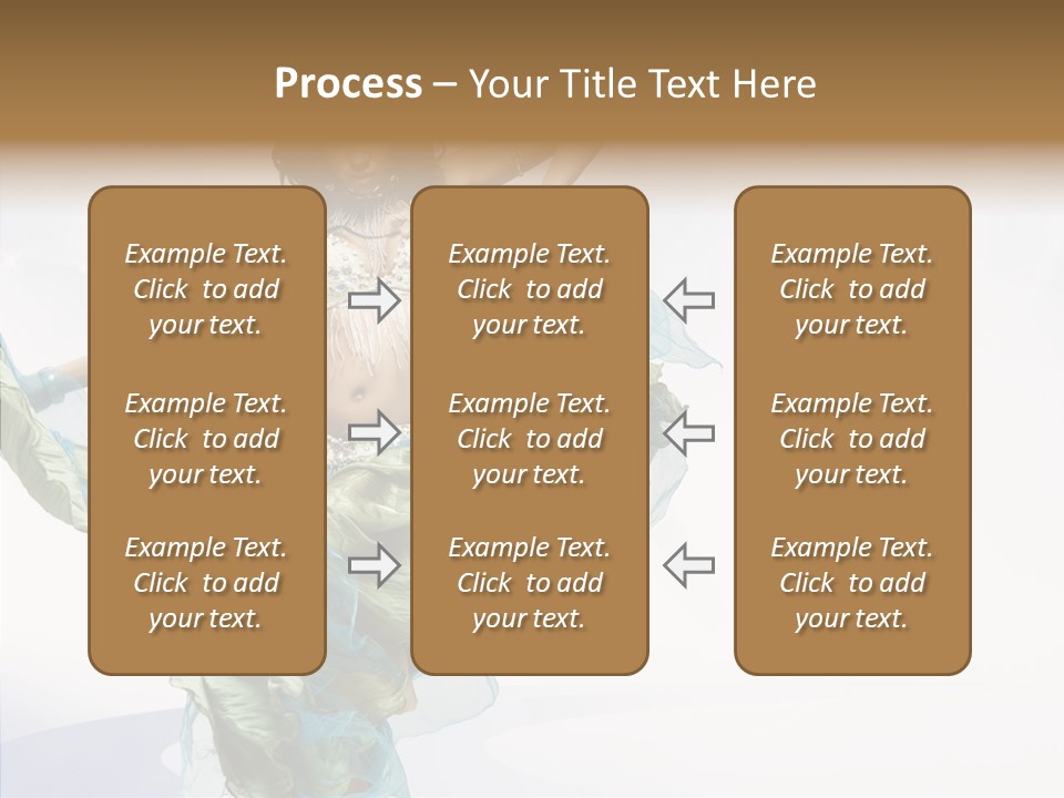 Human Finger Elder PowerPoint Template