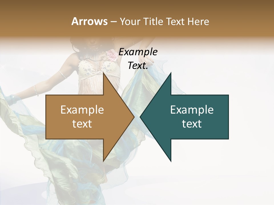 Human Finger Elder PowerPoint Template