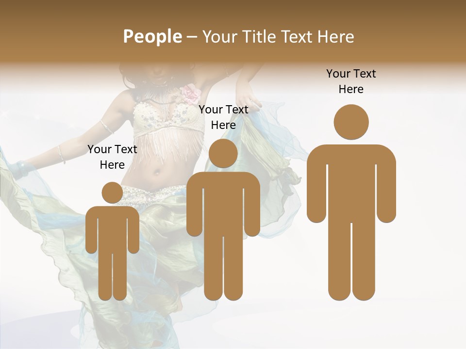 Human Finger Elder PowerPoint Template