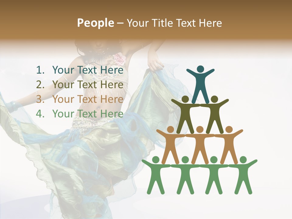 Human Finger Elder PowerPoint Template