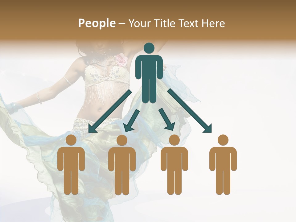 Human Finger Elder PowerPoint Template