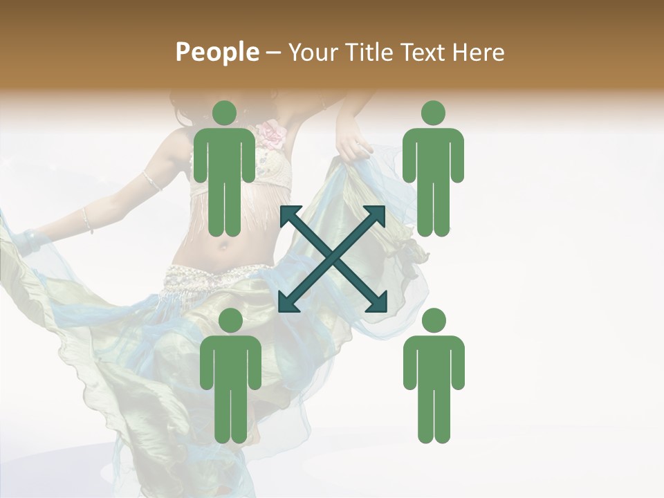 Human Finger Elder PowerPoint Template